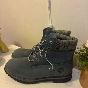 Timberland Blue Ankle Boots